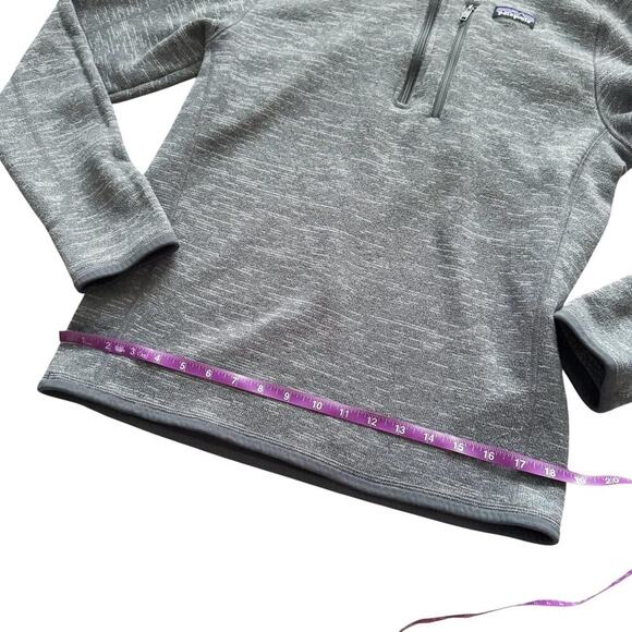 Patagonia Sweater Mens Small Better Sweater Quarter Zip Fleece Pullover Outdoors - Picture 7 of 13